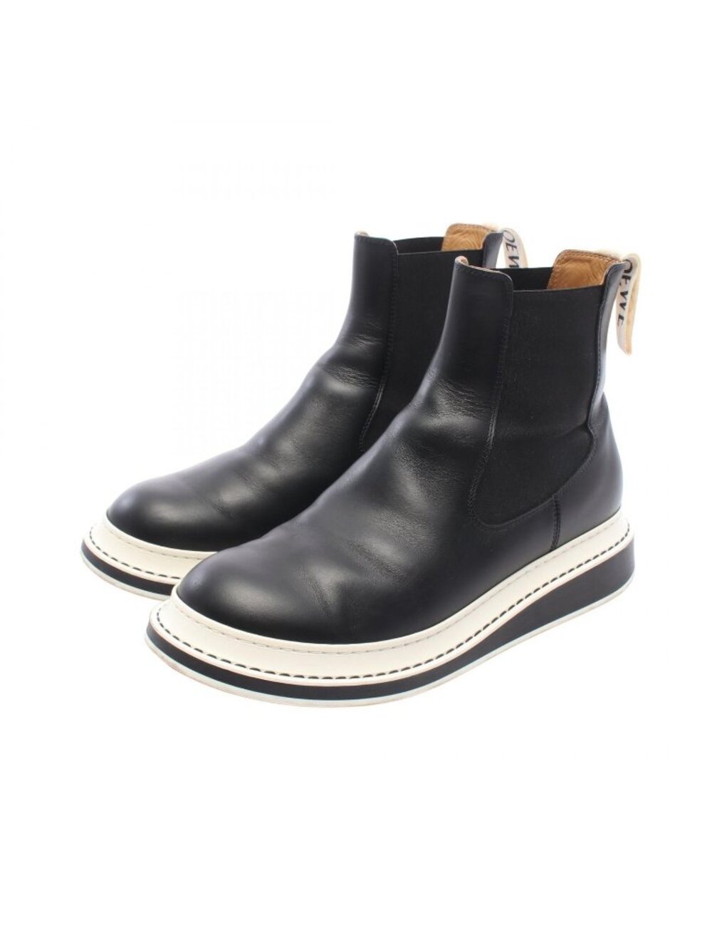 Loewe Boots Leather Black